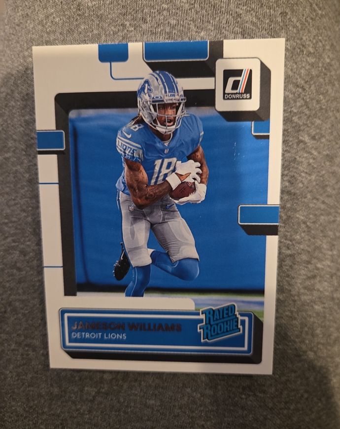 2022 Panini Donruss #308 Jameson Williams — front