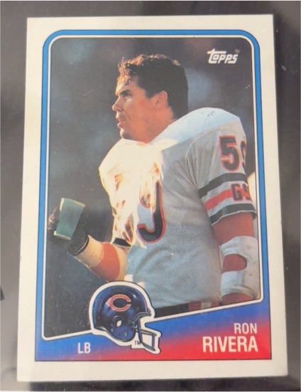 1988 Topps #81 Ron Rivera — front