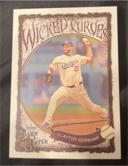2025 Topps Allen & Ginter #WC-7 Clayton Kershaw — front