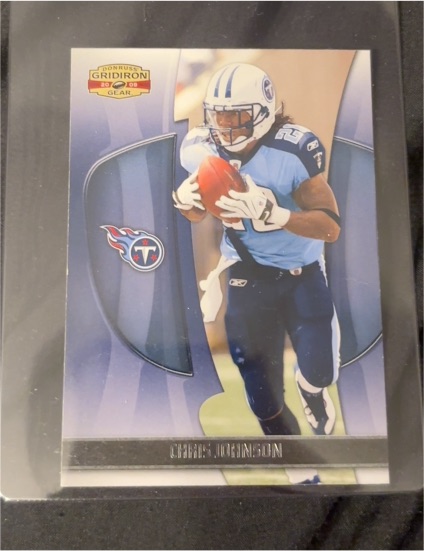 2009 Donruss Gridiron Gear #20 Chris Johnson — front
