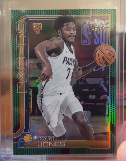 2025-26 Topps Chrome #289 Kam Jones — front