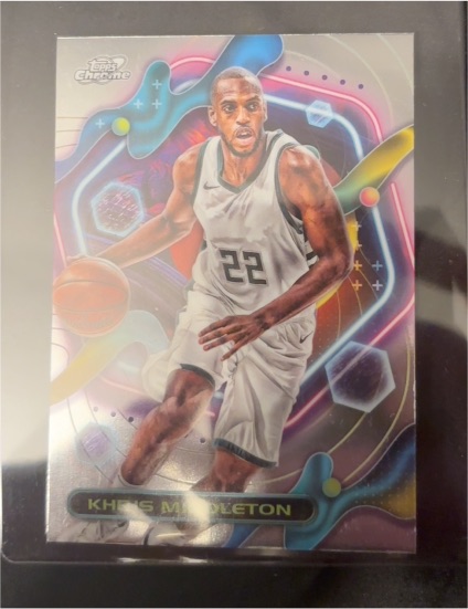 2023-24 Topps Cosmic Chrome #72 Khris Middleton — front
