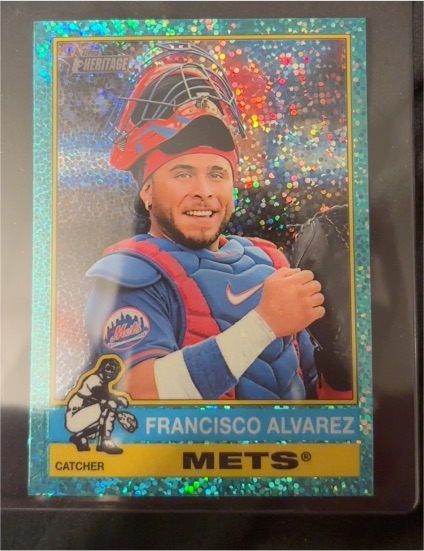 2025 Topps Heritage #178 Francisco Alvarez — front