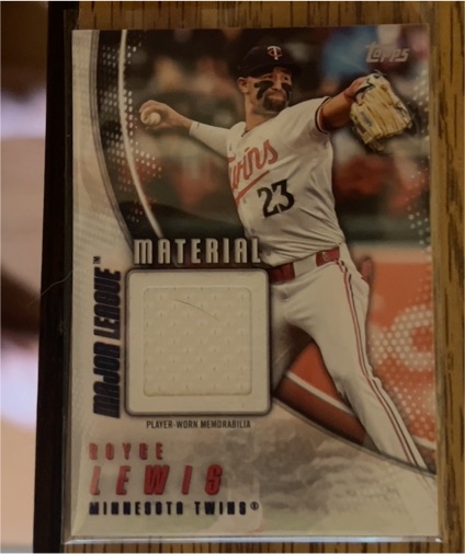 2025 Topps Series 1 Major League Material #MLM-RLE Royce Lewis — front