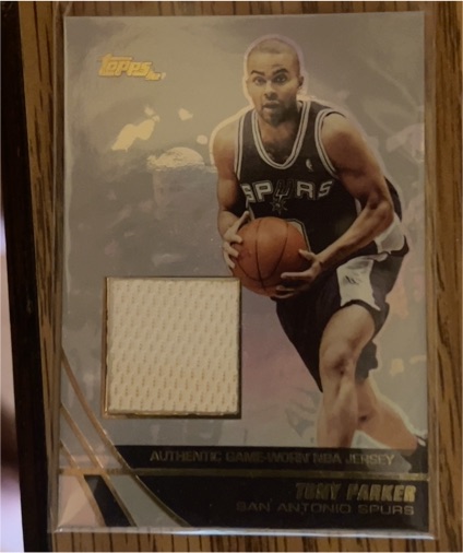 2003-04 Topps Jersey Edition #JE TP Tony Parker — front