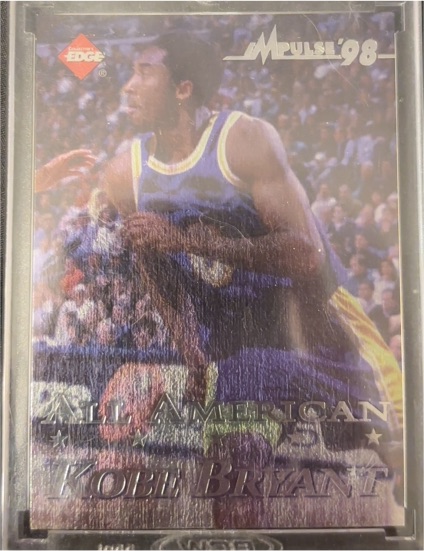 1998 Collector's Edge Impulse #41 Kobe Bryant Jersey City '99 Los Angeles Lakers — front