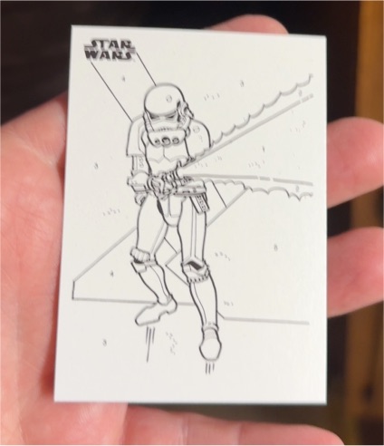 2025 Topps Chrome Star Wars #CP-14 Stormtrooper — front
