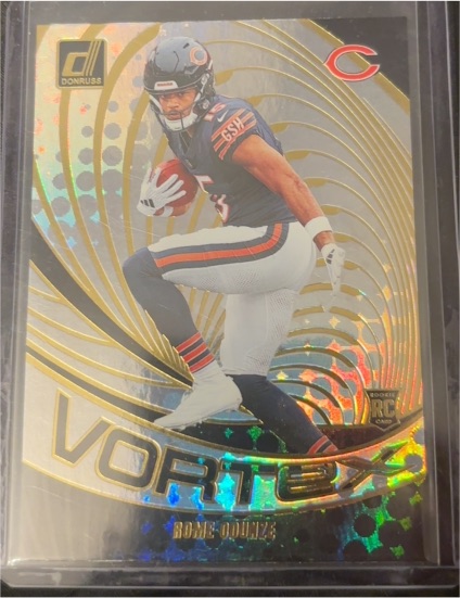 2024 Donruss Vortex #VOR-ROD Rome Odunze — front