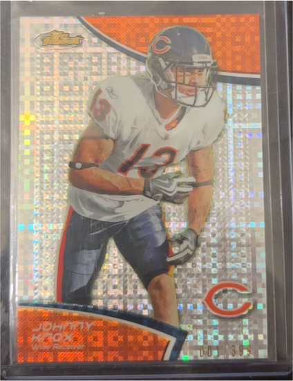 2011 Topps Finest #68 Johnny Knox — front
