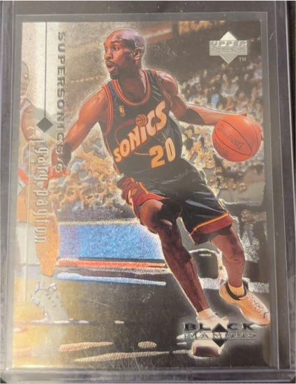 1998-99 Upper Deck Black Diamond #79 Gary Payton — front