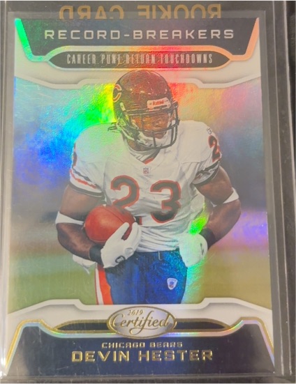 2019 Panini Certified #RB-DE Devin Hester — front