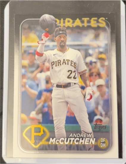 2024 Topps Chrome #124 Andrew McCutchen — front