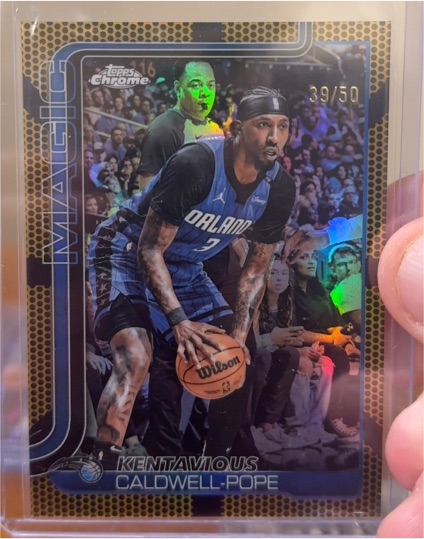 2025-26 Topps Chrome #143 Kentavious Caldwell-Pope — front