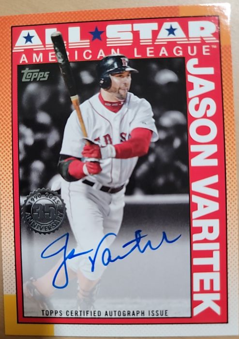 2025 Topps Series 2 1990 All-Star #90AS-45 Jason Varitek — front