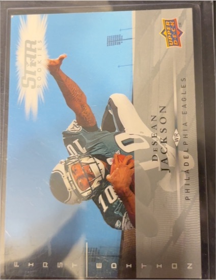 2008 Upper Deck First Edition Star Rookies #210 DeSean Jackson — front