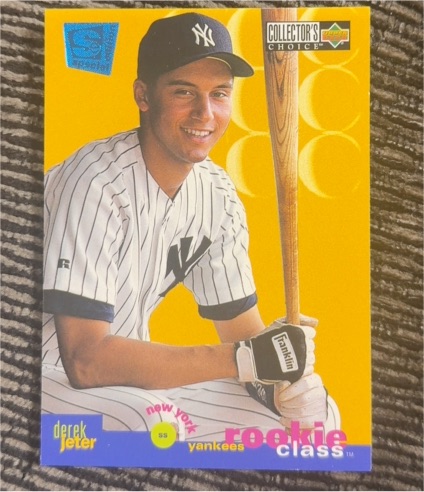 1994 Upper Deck Collector's Choice #2 Derek Jeter — front