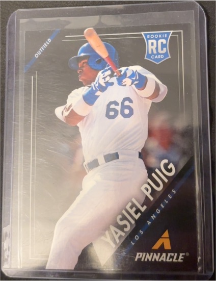 2013 Pinnacle #193 Yasiel Puig — front