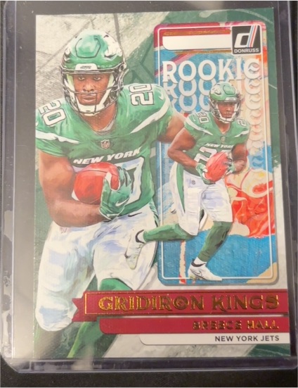 2022 Donruss Rookie Gridiron Kings #RGK-11 Breece Hall — front
