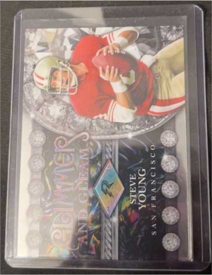 2024 Topps Resurgence Glimmer and Gleam #GG-7 Steve Young — front