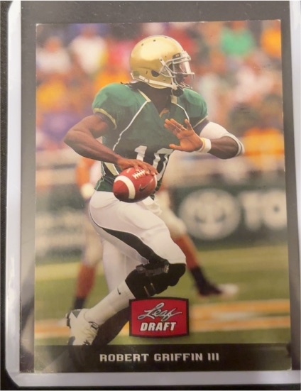 2012 Leaf Draft #RGIII-1 Robert Griffin III — front