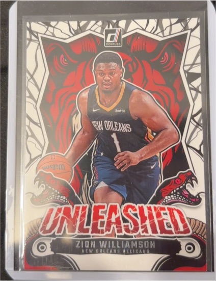 2024-25 Donruss Unleashed #12 Zion Williamson — front