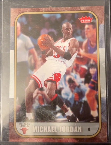 1988-89 Fleer #18 Michael Jordan — front