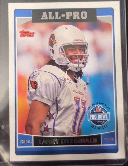 2006 Topps #307 Larry Fitzgerald — front