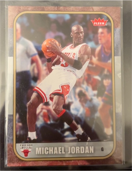 1988-89 Fleer #4 Michael Jordan — front