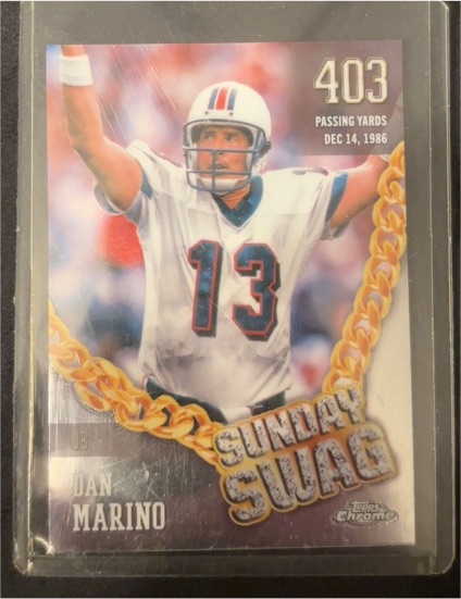 2024 Topps Chrome #SS-6 Dan Marino Sunday Swag — front