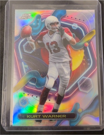 2023 Topps Composite Cosmic Chrome #256 Kurt Warner — front