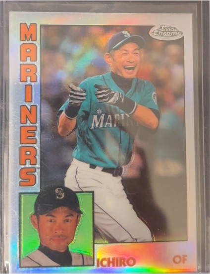 2019 Topps Chrome #84TC-14 Ichiro Suzuki — front