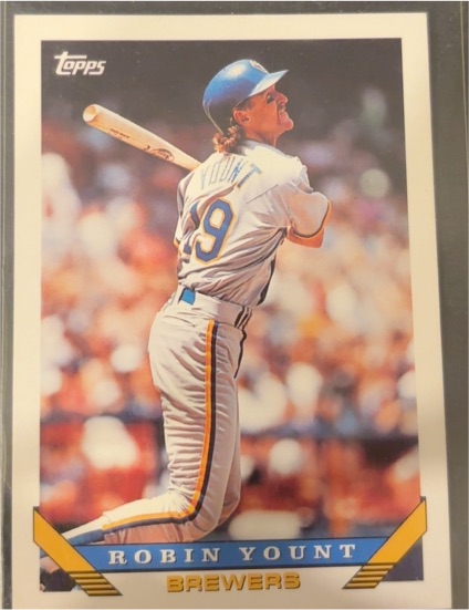 1993 Topps #1 Robin Yount — front