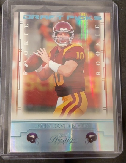 2008 Playoff Prestige Draft Picks #153 John David Booty Rookie — front