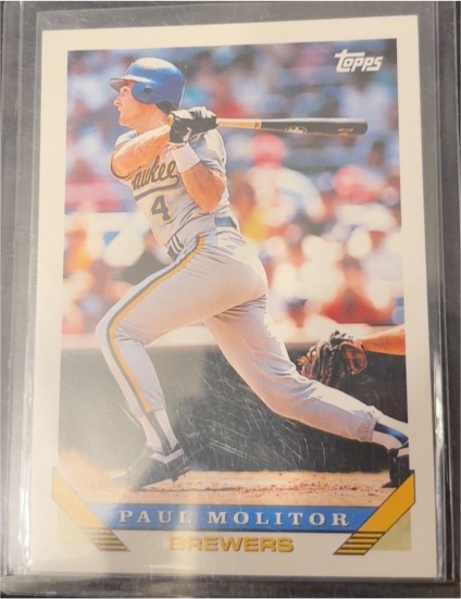 1993 Topps #207 Paul Molitor — front