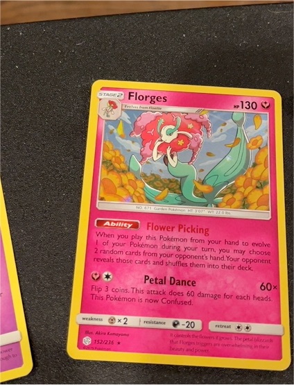 2022 Pokemon Cosmic Eclipse #152 Florges — front