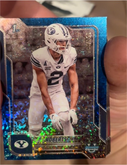 2025 Bowman University Chrome #51 Chase Roberts — front