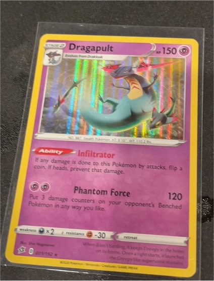 2020 Pokemon #031 Dragapult — front