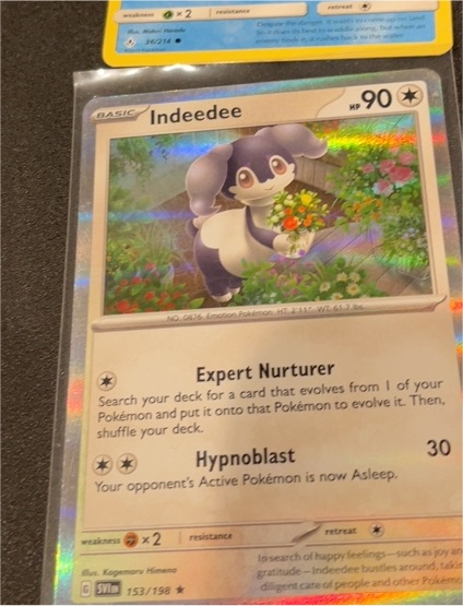2023 Pokemon Scarlet & Violet Base Set #153 Indeedee — front