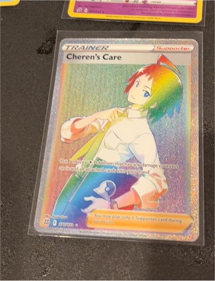 2022 Pokémon Brilliant Stars #177 Cheren's Care — front
