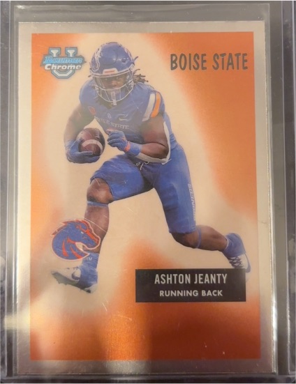 2024 Bowman University Chrome #55B-21 Ashton Jeanty — front