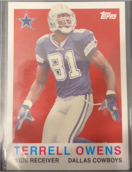 1991 Topps #81 Terrell Owens — front