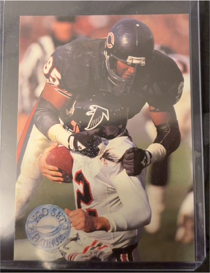 1991 Pro Set Platinum #13 Richard Dent — front
