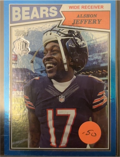 2015 Topps 60th Anniversary #T60-AJ Alshon Jeffery — front