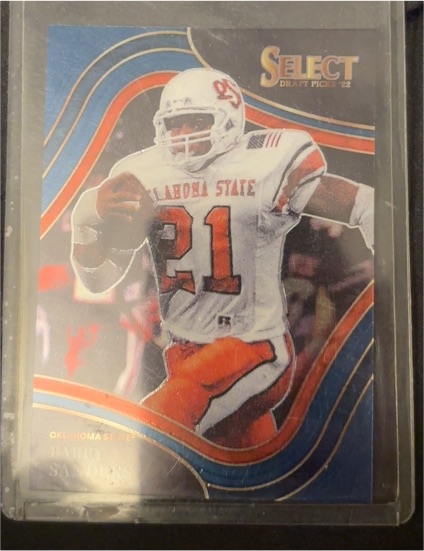 2022 Panini Select Draft Picks #137 Barry Sanders — front