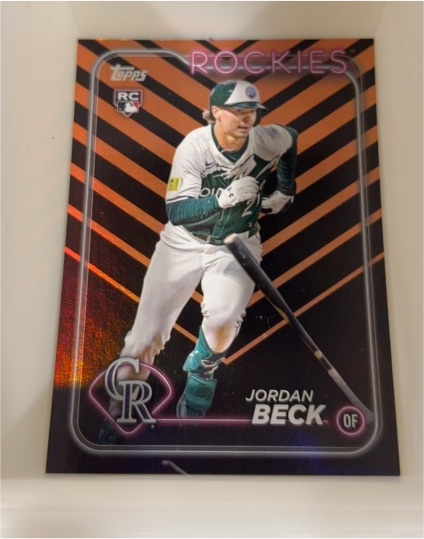 2024 Topps Update Series #US269 Jordan Beck — front