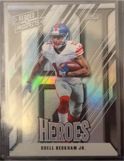 2024 Leaf Heroes & Prospects Silver #216 Odell Beckham Jr. — front