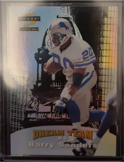 1996 Score #5 Barry Sanders Dream Team Promo — front