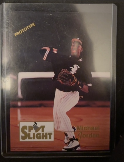 1994 The Investor's Spotlight #18 Michael Jordan Prototype — front