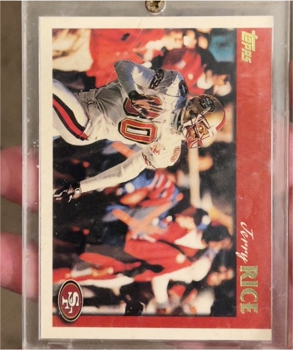 1997 Topps #300 Jerry Rice — front