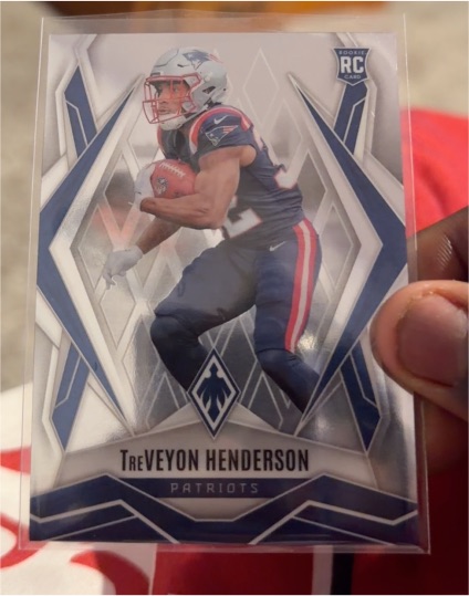 2025 Panini Phoenix #187 TreVeyon Henderson — front